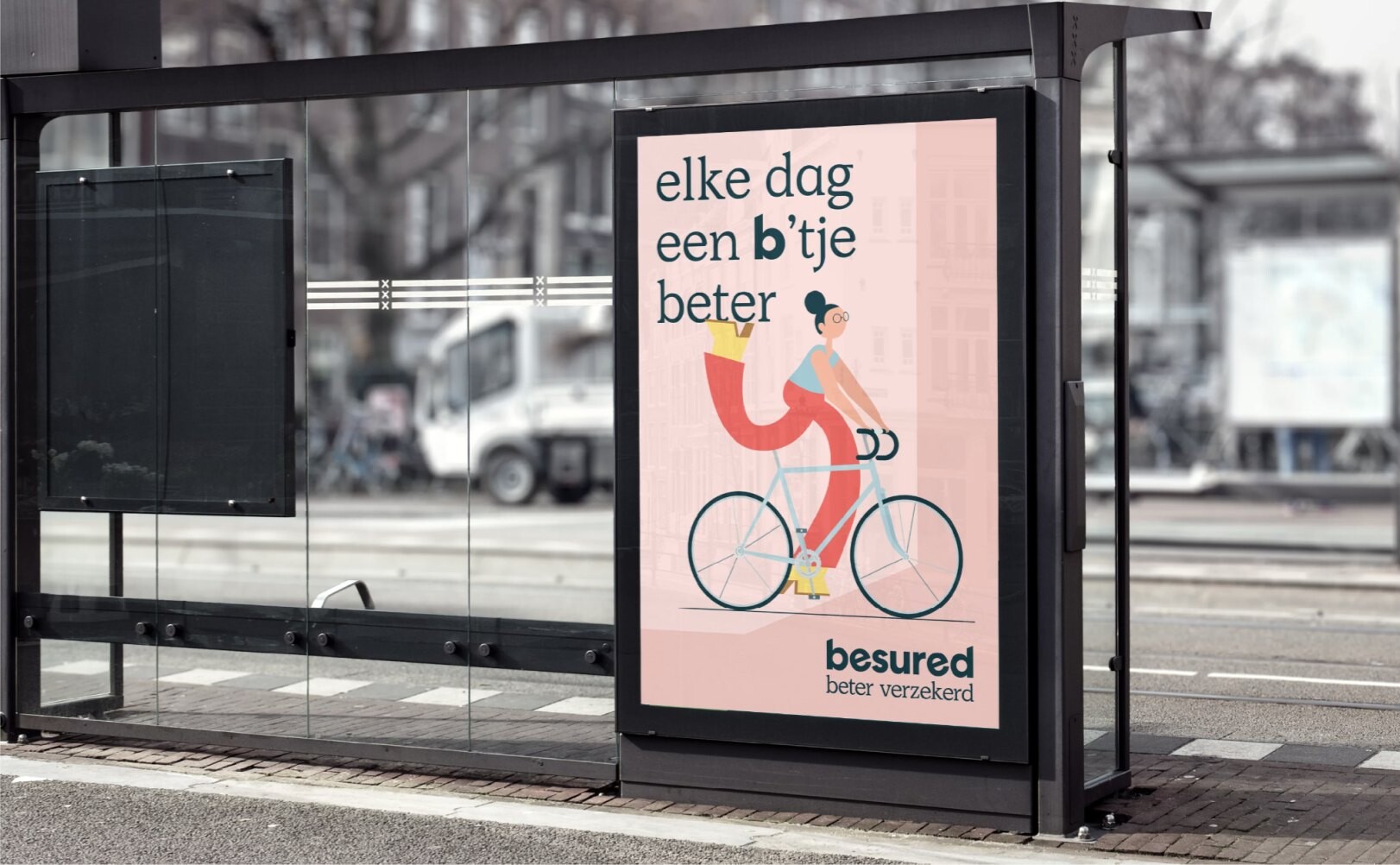Besured: visuele identiteit en campagne