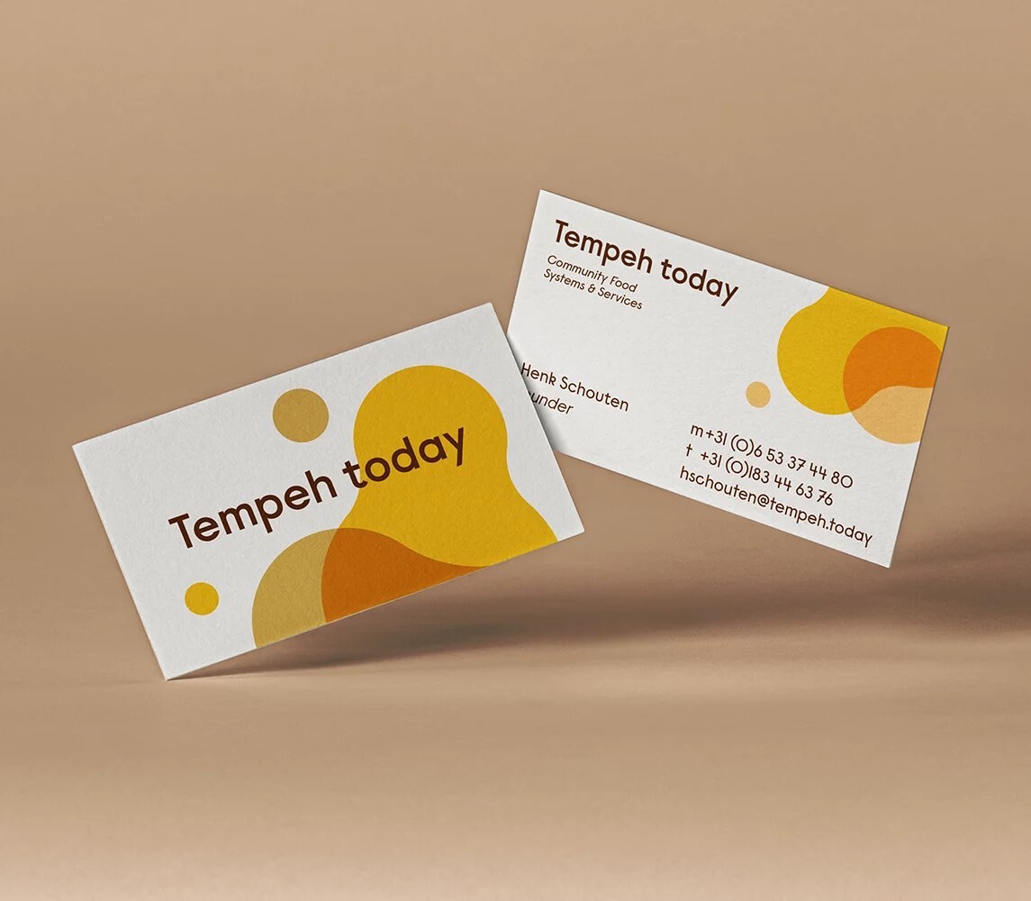 Tempeh Today: logo en visuele identiteit door Wardtaal