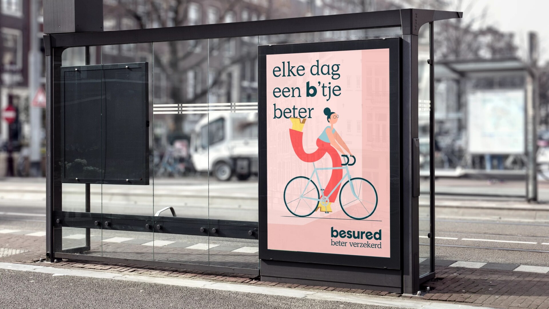 Besured: visuele identiteit en campagne door Wardtaal