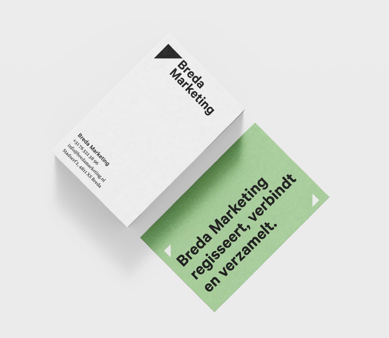 Breda Marketing: concept, logo en identiteit door Wardtaal
