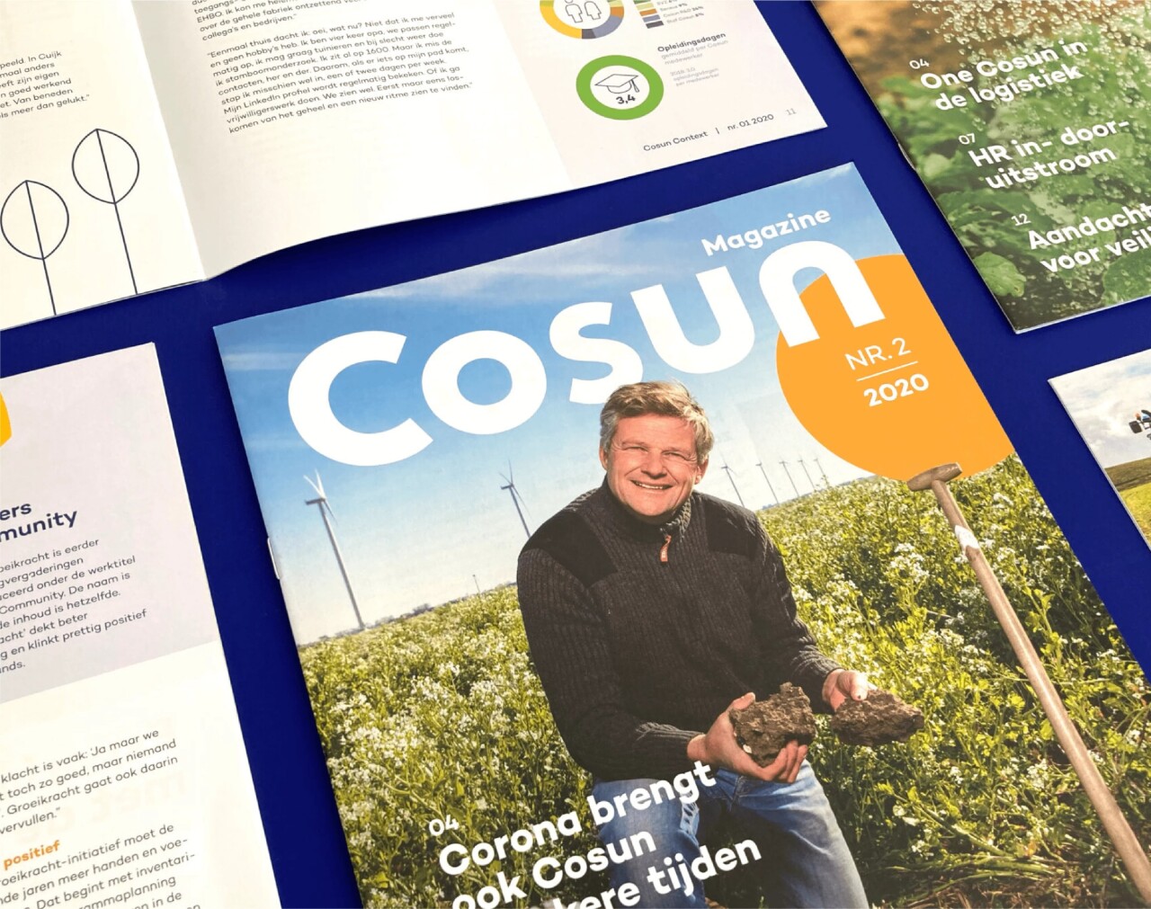 Royal Cosun: visuele identiteit en animatie door Wardtaal