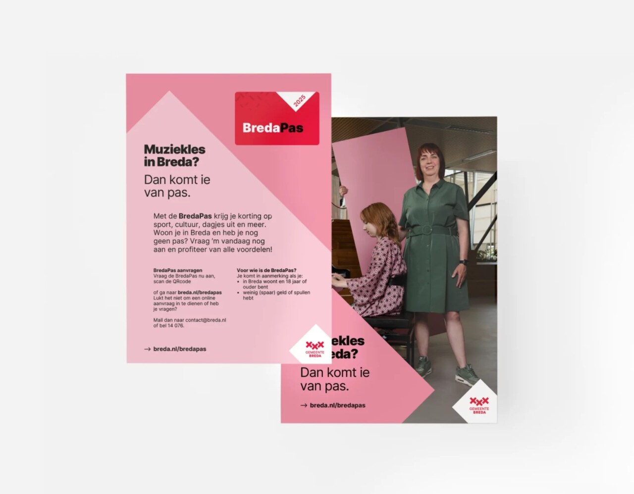 BredaPas: campagne voor Gemeente Breda door Wardtaal