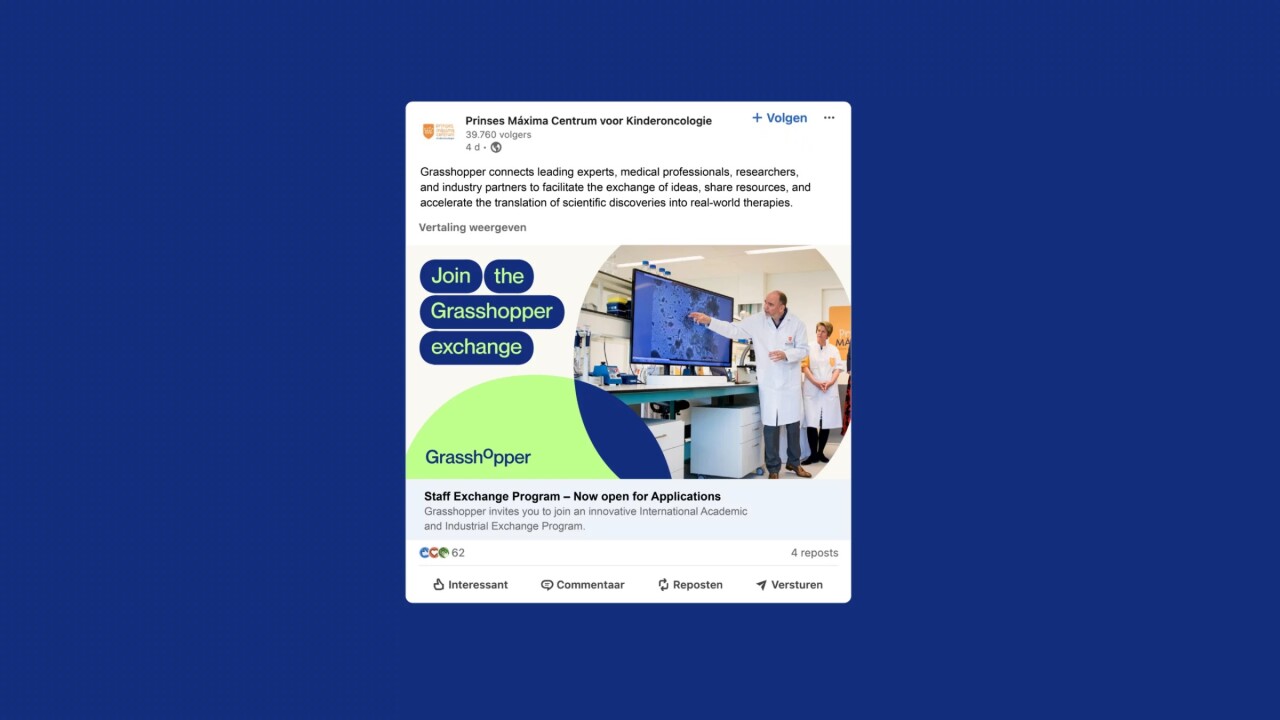 Grasshopper: visuele identiteit en website door Wardtaal