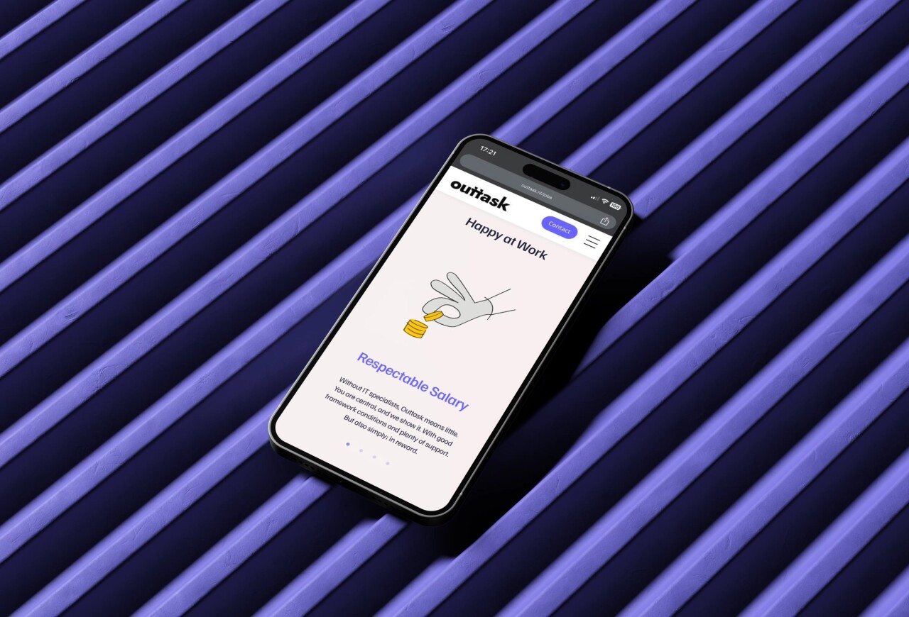 Outtask: merkidentiteit en website door Wardtaal