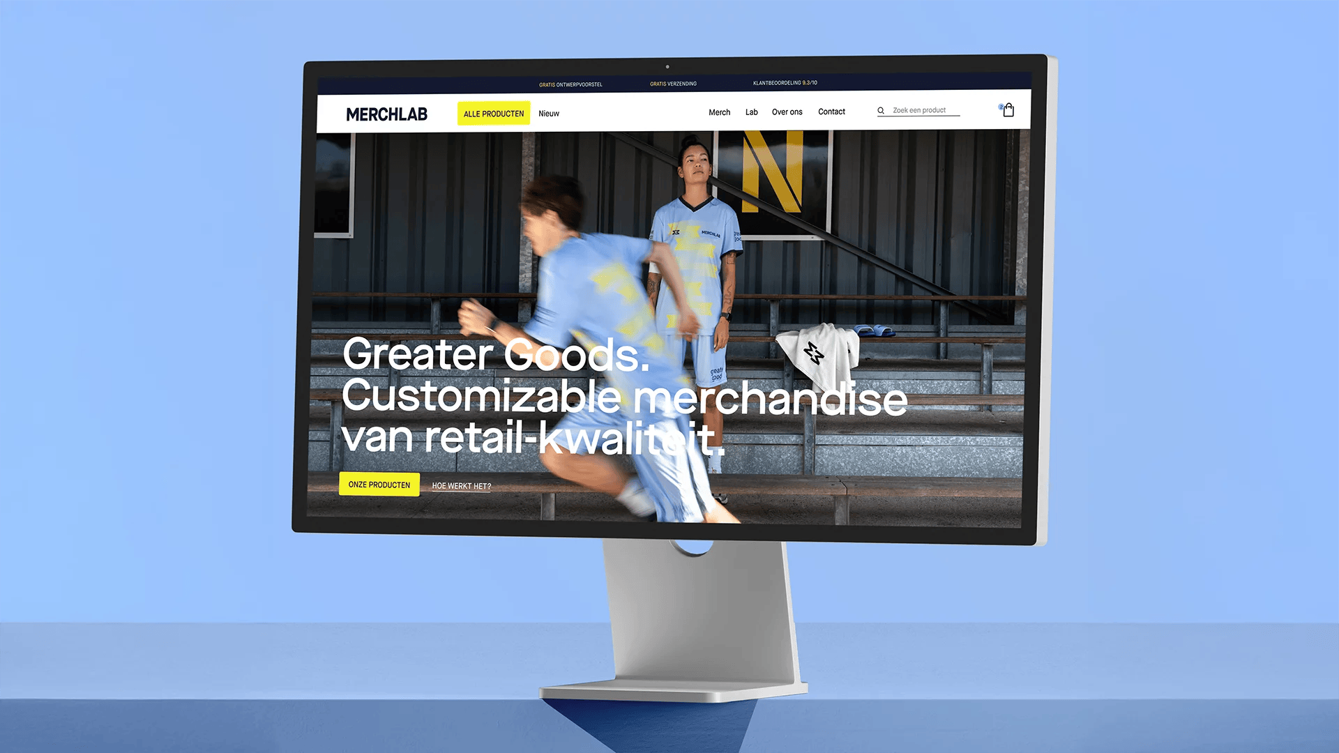 MerchLab: rebranding en fotografie door Wardtaal