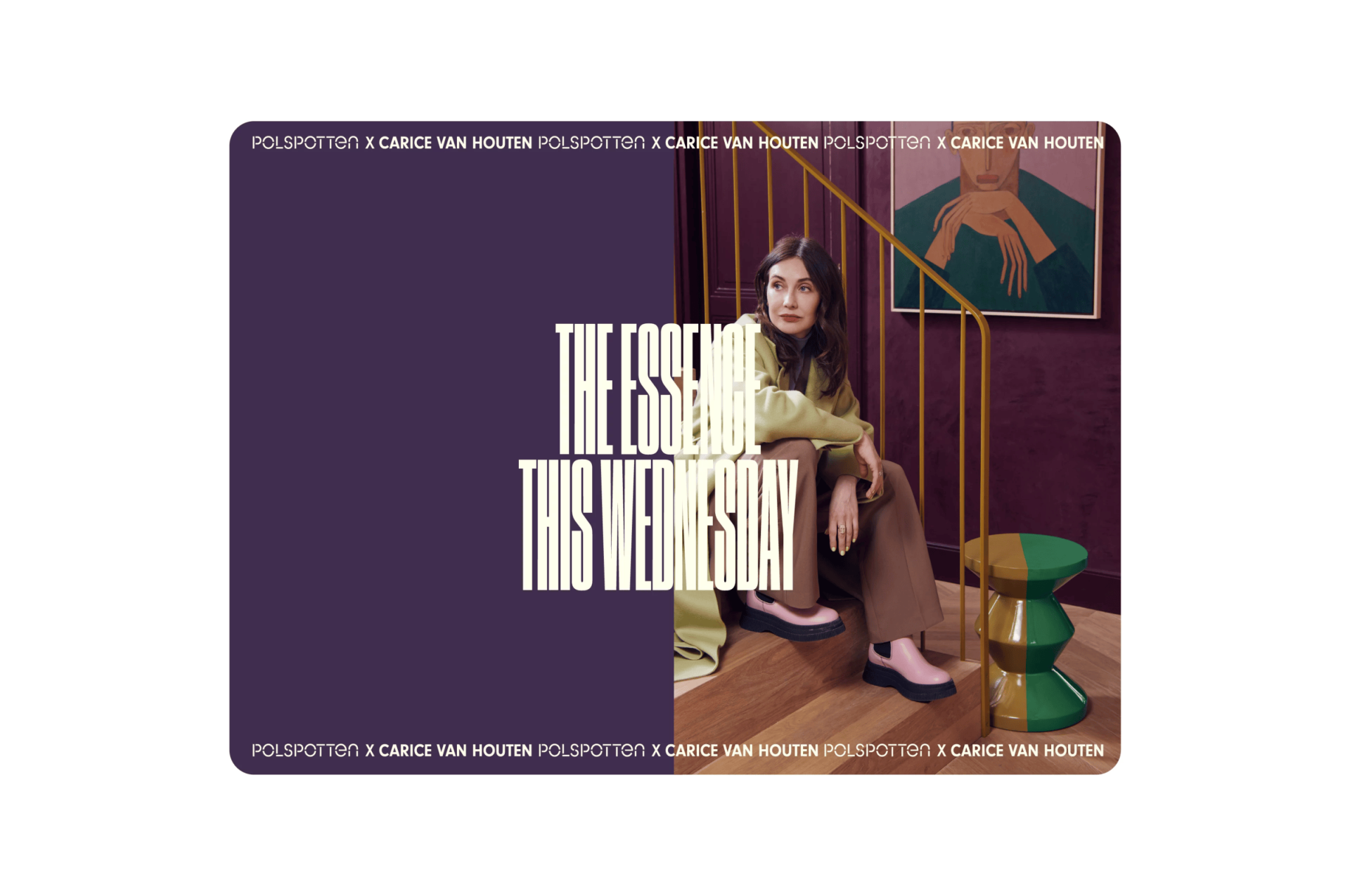 Polspotten x Carice van Houten: campagne door Wardtaal