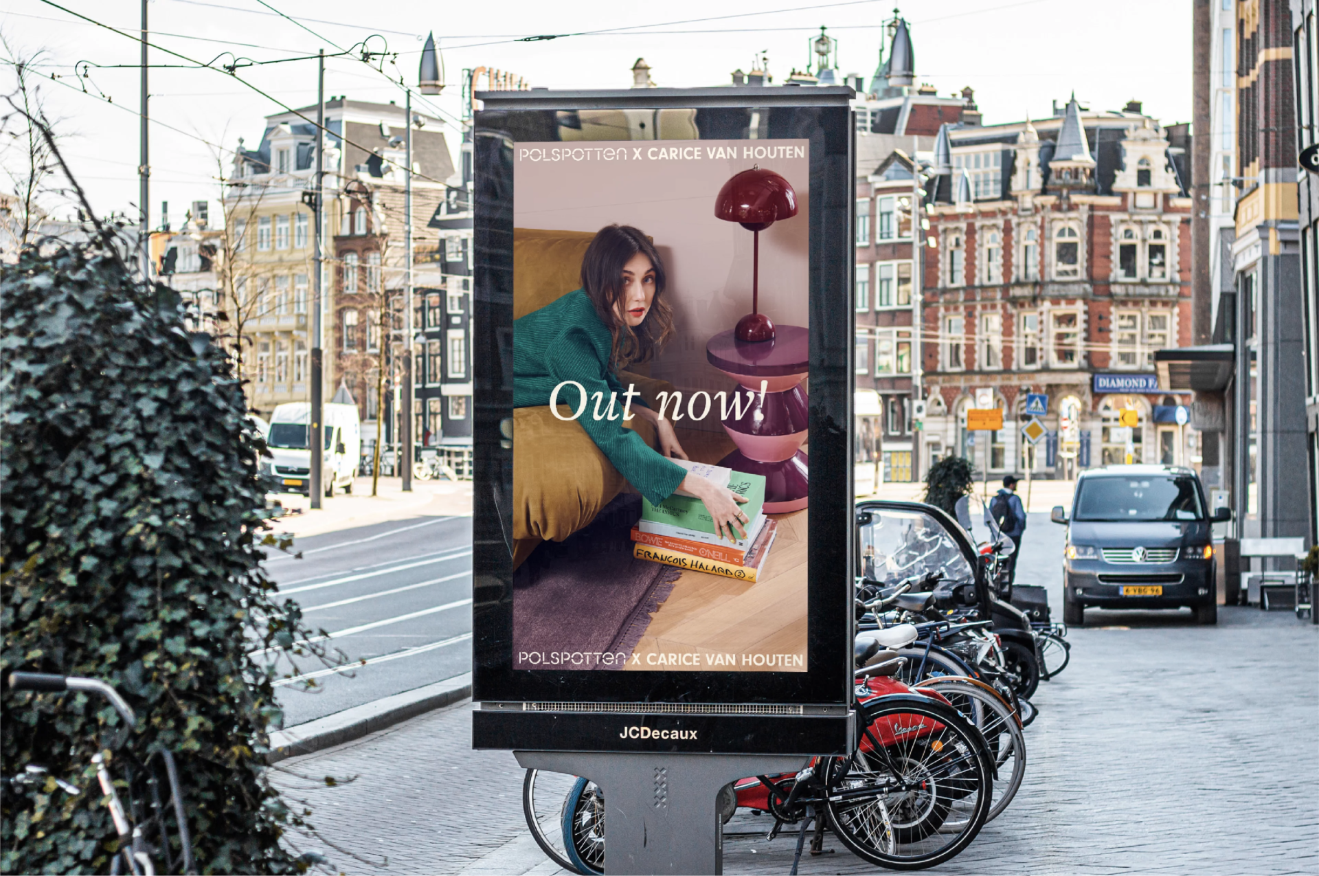 Polspotten x Carice van Houten: campagne door Wardtaal