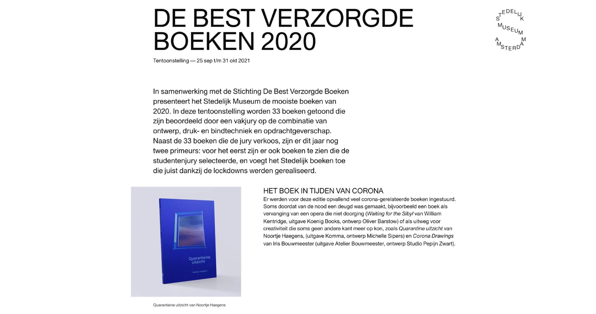 Quarantaine in perspectief