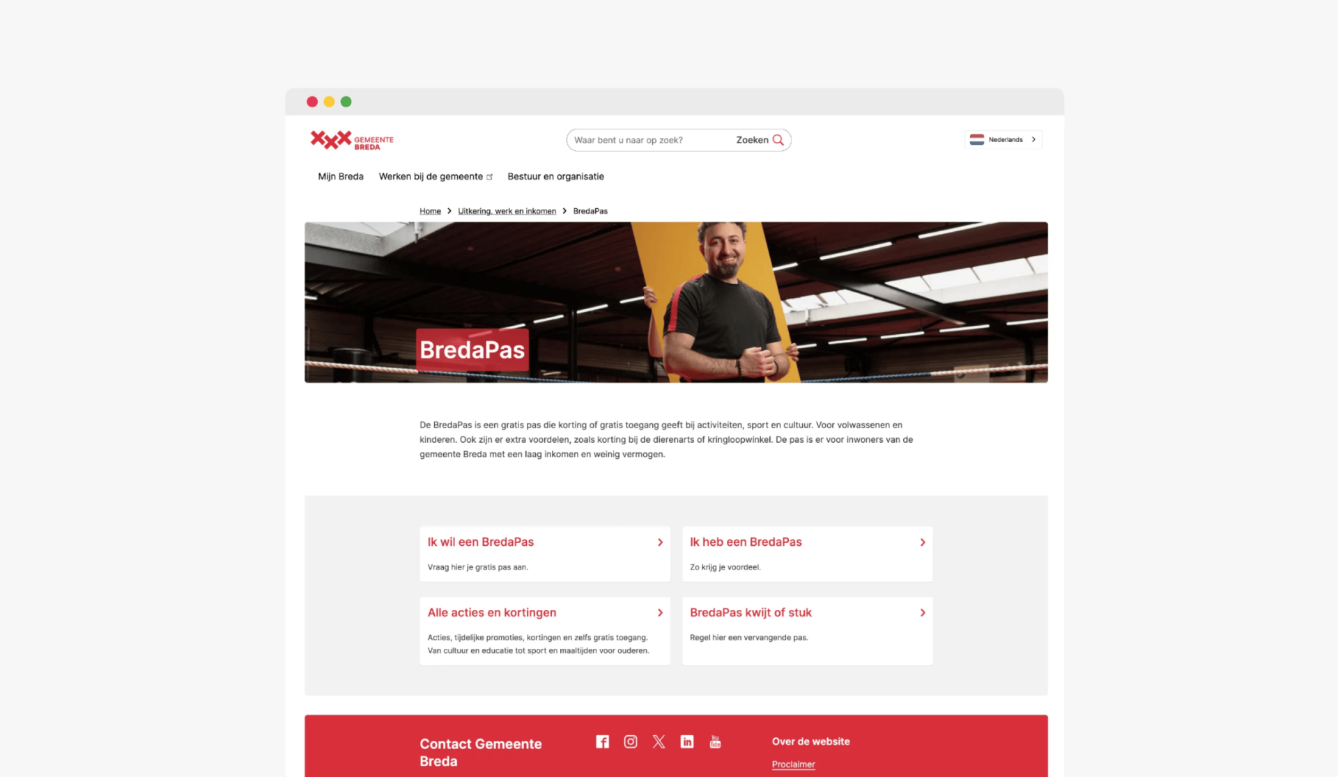 BredaPas: campagne voor Gemeente Breda door Wardtaal