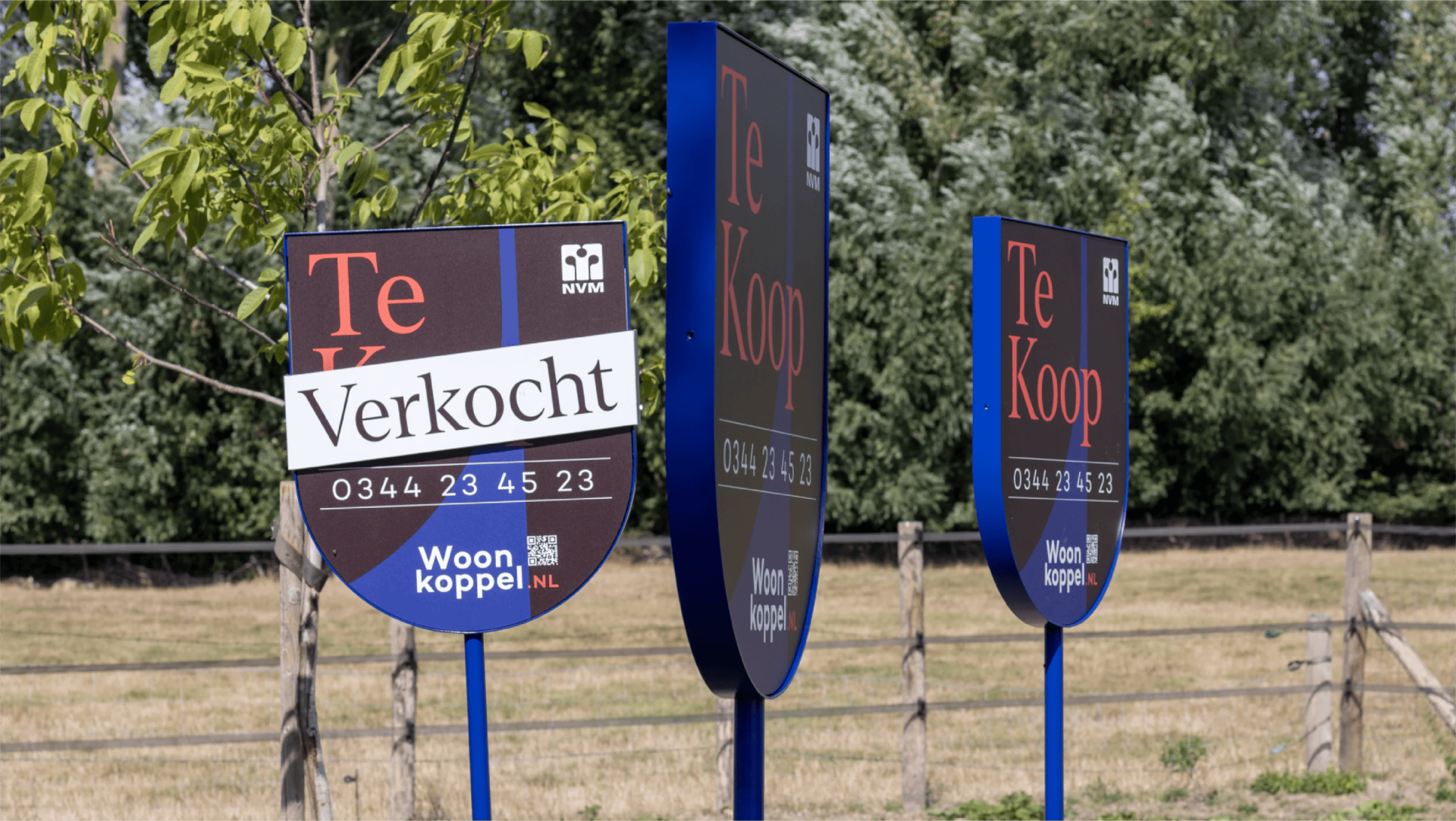Woonkoppel: naam, logo en identiteit door Wardtaal