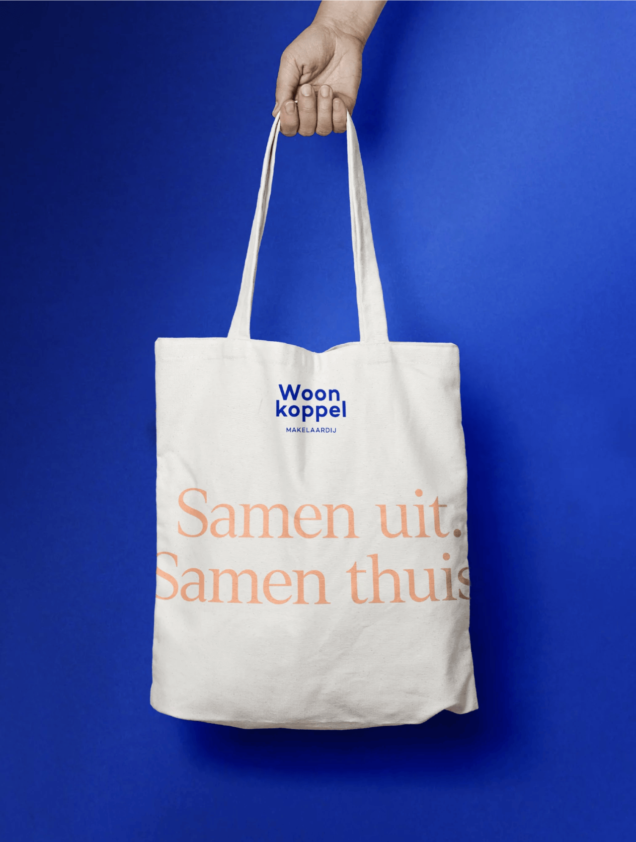 Woonkoppel: naam, logo en identiteit door Wardtaal